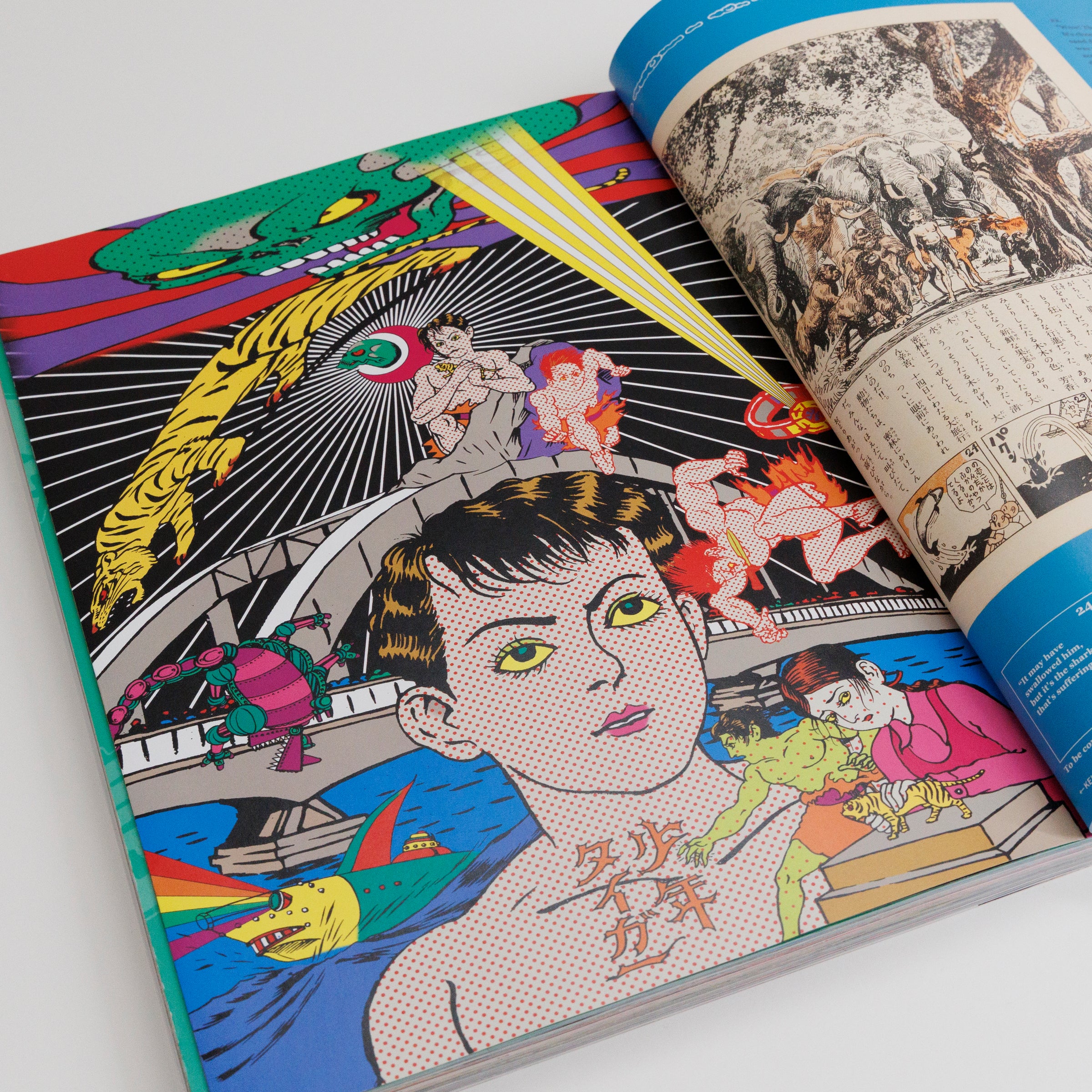 田名網敬一『おもしろブック』 | Shueisha Manga-Art Heritage Online