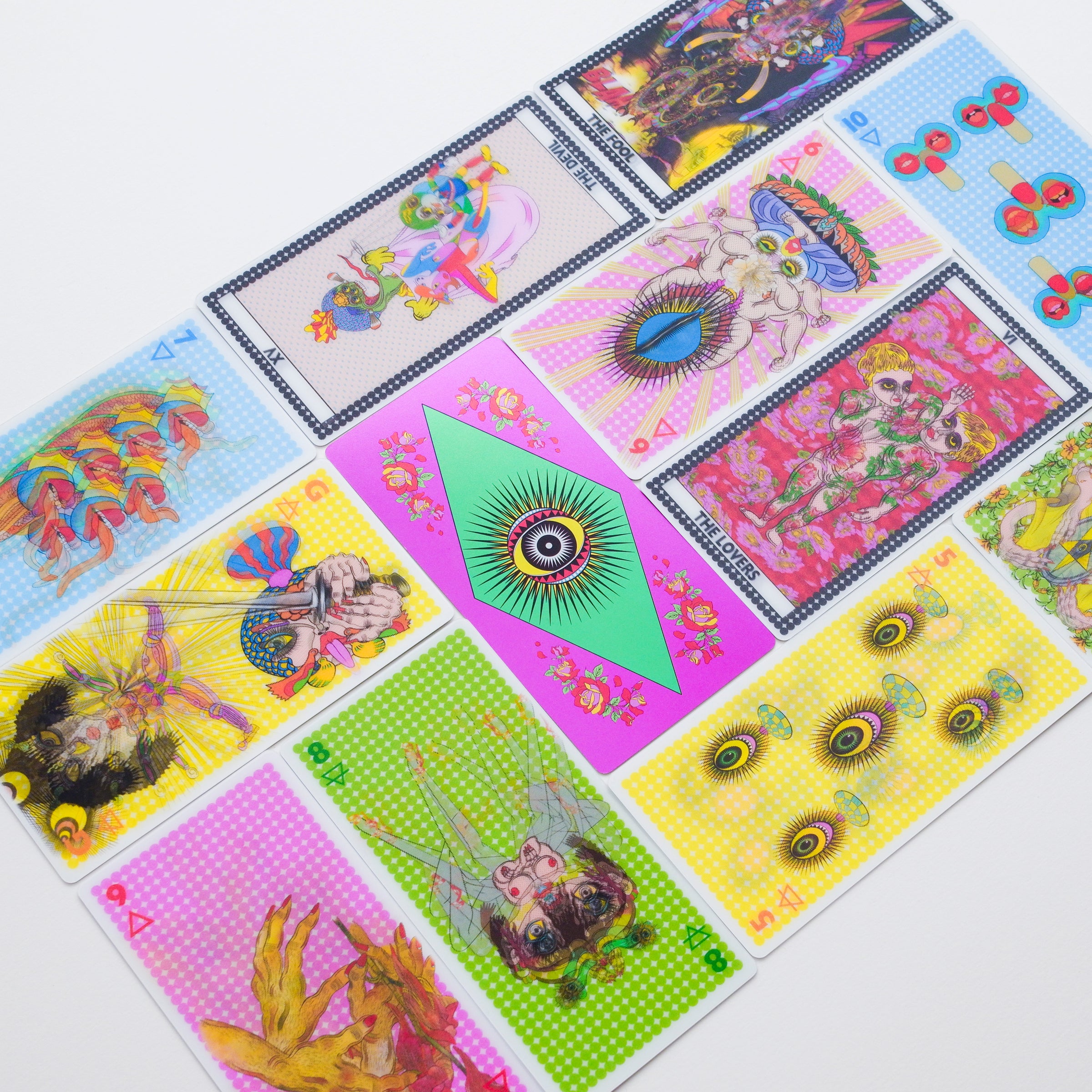 田名網敬一『TTT –The TANAAMI Tarot–』（ピンク） | Shueisha Manga