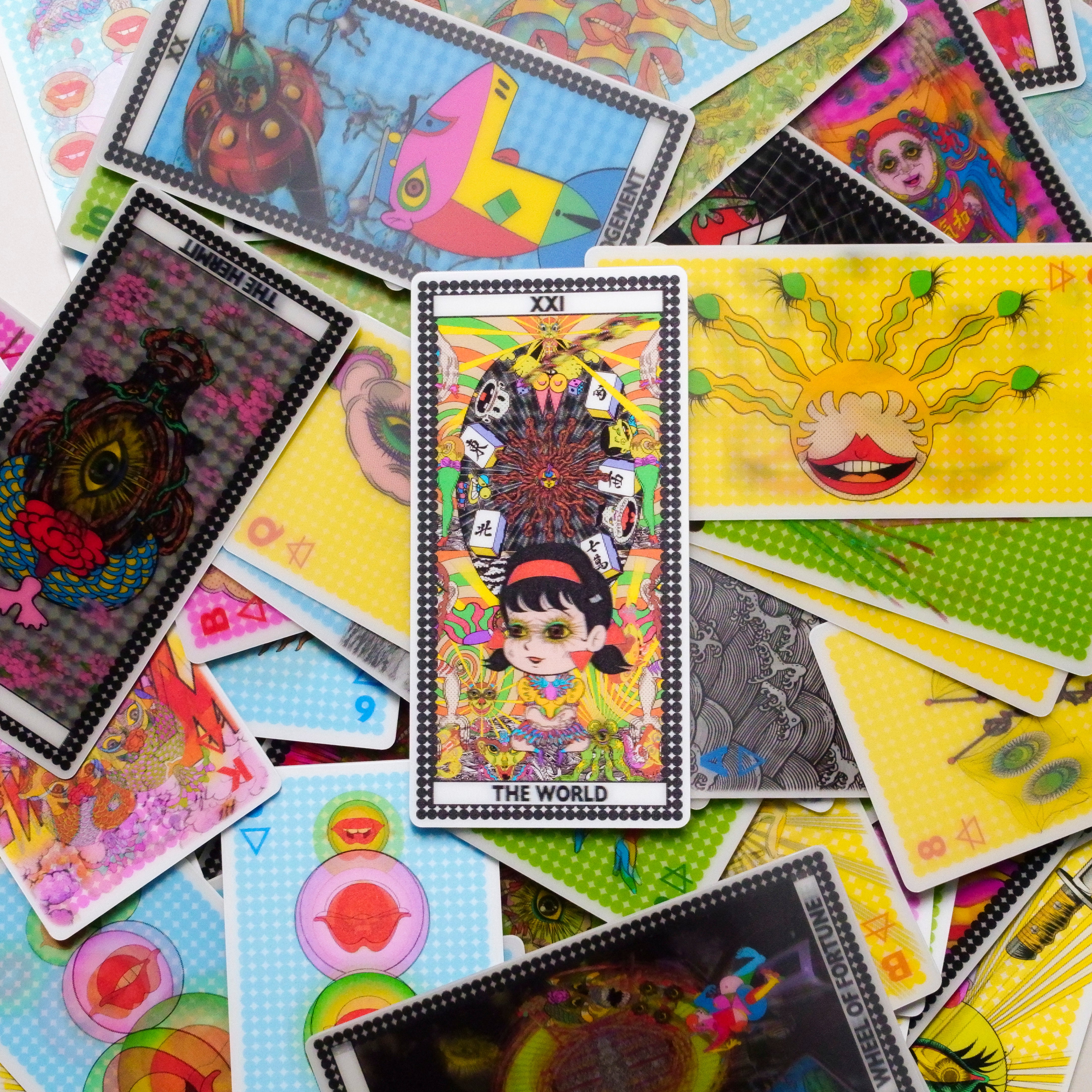 田名網敬一『TTT –The TANAAMI Tarot–』（ピンク） | Shueisha Manga